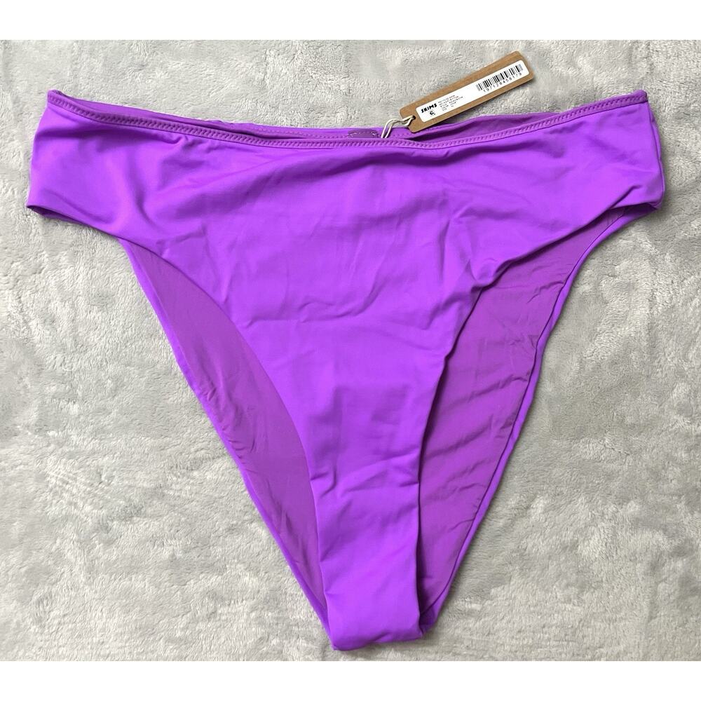 Skims XL Violet Recycled Swim Mid Waist Bikini Bottom SW-MWB-0748 Brand NEW